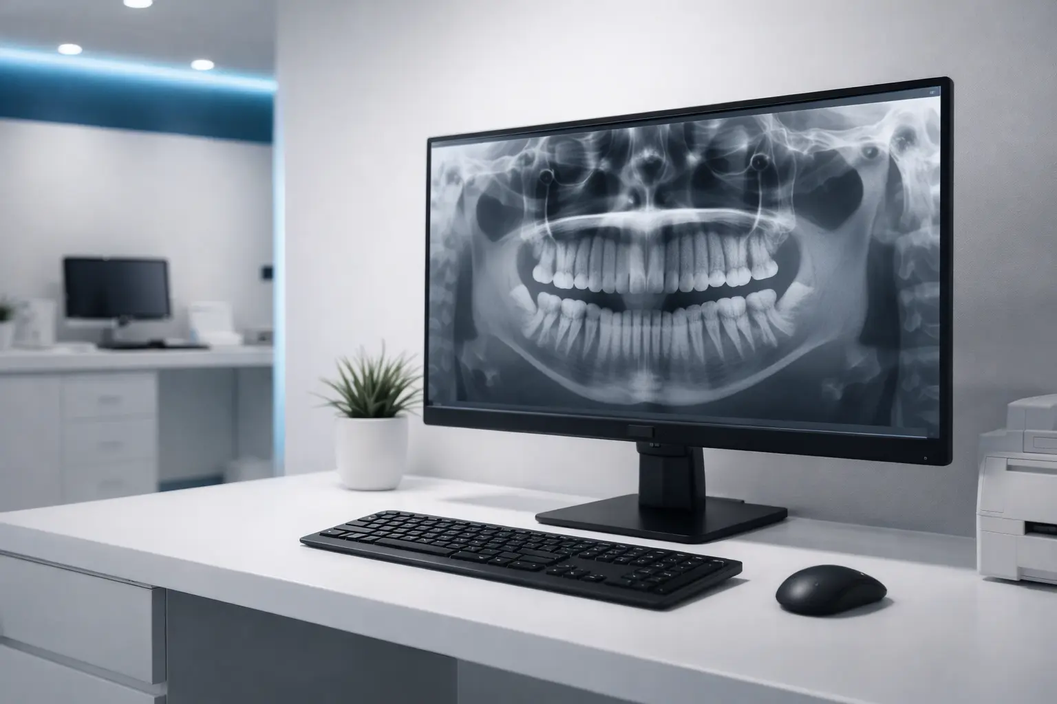 Monitoreo de radiografías dentales en RX San Miguel